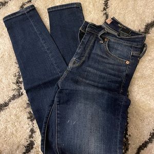 7 For All Mankind The High Waist Skinny Jeans